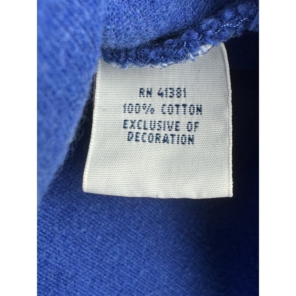 Polo Ralph Lauren Mens 2XLT Tall Royal Blue Cotton Quarter Zip Pullover Sweater - Picture 6 of 7